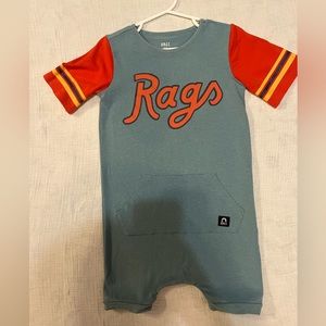 Rags 3/4T shorts romper